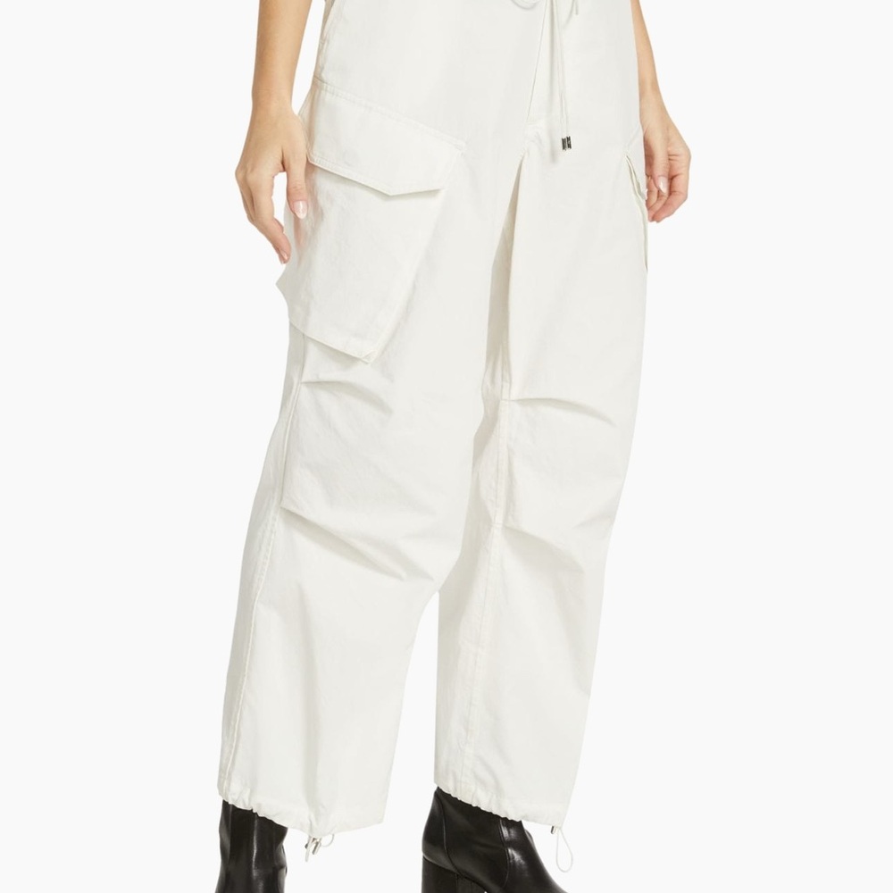 Ginerva Cotton Cargo Pants Agolde Rabbit Medium
